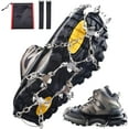 thumbnail image 1 of Crampones antideslizantes MACHAO para zapatos DE nieve con puntas DE hielo para caminar Senderismo Invierno (M), 1 of 4