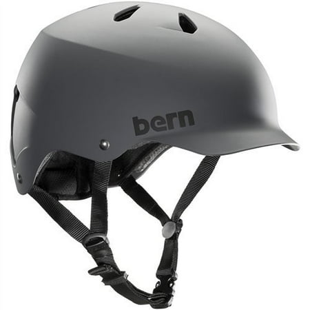 UPC 843990069585 product image for Bern Watts EPS Helmet - 2016 - matte grey w/black liner, s/m | upcitemdb.com