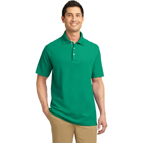 Port Authority Men's Short Sleeve 100 Percent Cotton Pique Polo - K800