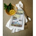 thumbnail image 3 of Kennebunkport, Maine, Nautical Chart (100% Cotton Tea Towel, Decorative Hand Towel, Kitchen and Home), 3 of 3