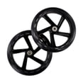 thumbnail image 4 of 2 Pcs Roue de Trottinette Pu Roue Silencieuse Patins à Roulettes Chariot Chariot Roue Translucide, 4 of 8