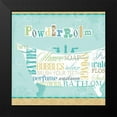 thumbnail image 2 of Pela Studio 20x20 Black Modern Framed Museum Art Print Titled - Bathroom Words Tub I, 2 of 5