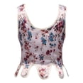 thumbnail image 3 of Justaucorps pour Usage Quotidien Élégant Corset Haut à Fermeture Éclair devant Bustier à Lacets avec Modelant pour Sortie Nocturne, 3 of 6