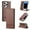 dark brown, variant on For iPhone 13 Pro Case Premium PU Leather Simple Wallet Case TPU Bumper Card Slots Kickstand Magnetic Closure Shockproof Flip Cover,blue,For iPhone 13 Pro