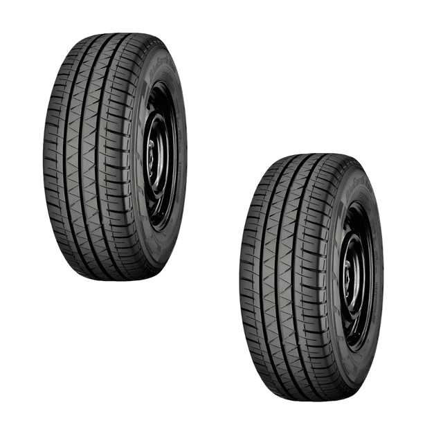 Paquete de 2 Llantas 185 R14C 102S Yokohama bluearth-van ry55