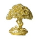 thumbnail image 3 of Adornos de mesa de de dinero de resina china, decoración para sala de estar, regalo de inauguración de la casa, regalo de año Nuevo, figurita, , Talla L Soledad Estatua de conejo, 3 of 10