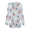 thumbnail image 5 of Pntutb Mujeres Casual Manga Larga Cuello Redondo tops Blusa Suelta Navidad Impreso Camisas Pntutb Pntutb-3729, 5 of 5