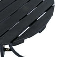 thumbnail image 4 of Belle Country 3 Piece Outdoor Patio Lounge Set with Curved Wicker Lounge Chair, Ottoman, and End Table, Cushions, Beige+Black, 4 of 18