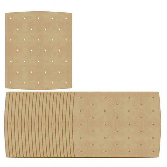 50pcs Fruit Air Fryer Paper Disposable Food Paper Liner Oil-proof Dish Barbecue Steamer Airfryer Ba