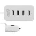 thumbnail image 5 of Car Charger, 4-Port USB Smart Vehicle Phone Charger Power Adapter w/ 3ft Extended Cable for Back/Front Seat Charging for Cell Phone Smart Phone, 5 of 5