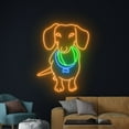 thumbnail image 4 of Handmadetneonsign Tennis Ball Dachshund Neon Sign, Dachshund Tennis Led Sign, Tennis Ball Fan Club, 4 of 5