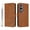 Brown, variant on Phone Case for Oneplus Nord Ce4 Lite 5g Rfid Blocking Pu Leather Magnetic Flip Folio Card Slots Holder Kickstand
