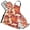 Cartoon Foxes, variant on 5 Pcs Kitchen Set Heat Resistant Oven Mitts and Non-Slip Pot Holders with Adjustable Cooking Apron American Flag and Animals