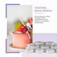 thumbnail image 4 of 20Pcs Circular Tart Rings with Holes Fruit Pie Quiches Cake Mousse Kitchen Baking Mould Perforated Cake Mousse Ring 8cm, 4 of 7
