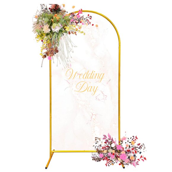 Soporte para Fondo en Arco DDMY Metal Dorado 183 cm x 80 cm