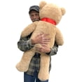 thumbnail image 4 of 3ft Giant Teddy Bear Fully Stuffed Extra Soft & Packed in Big Box Ready to Hug, 38 inches Large Stuffed Animal by Big Plush Hand Stuffed in USA Valentine Plushie, 4 of 7