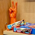 thumbnail image 5 of BRAIN FOODS Gluten Free Vegan Orange Wafers with Chocolate Coating - 12 Bars, No Sugar Added, High Fiber, No Palm Oil, 1.4 oz, 170 Calories, Guilt Free Snack, Natural Orange Flavor, 5 of 9