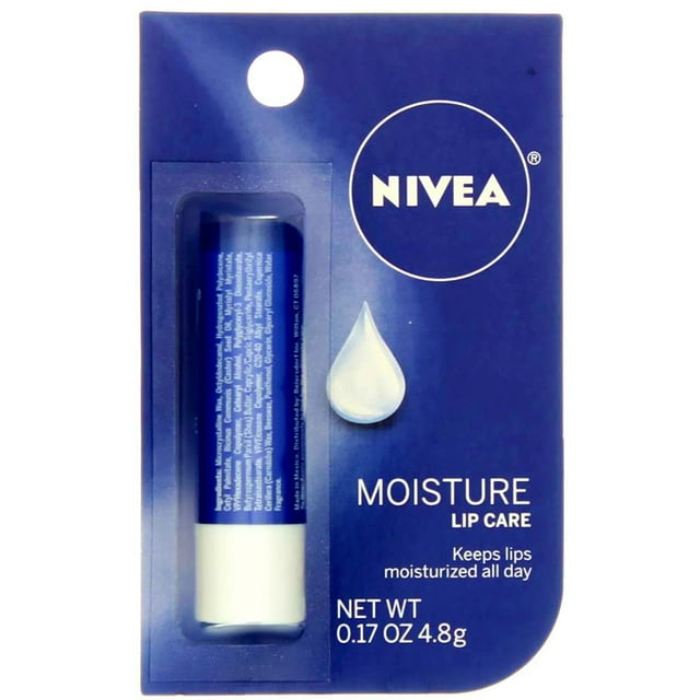 Bálsamo Labial NIVEA Moisture Essential Paquete de 5 unidades de 4.8 g cada uno