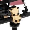 thumbnail image 3 of 2Pcs Brass Housing Cover Set for SCX24 RC Car 10g Axle Weight, Front Rear Axle Fit, 3 of 7