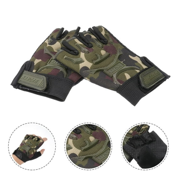 Worgeous  Bike Gloves for Kids Camouflage Ridding Suitable Cycling Baby Child