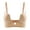 Beige-F, variant on QHFBli Low Back Bras-Seamless Deep-V Plunge Invisible Backless Bra-Underwire Lightly Lined Halter Multiway Low Cut Bra