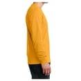 thumbnail image 3 of Yellow Rooster Men's Long Sleeve Core Cotton Tee Gold XL, 3 of 6