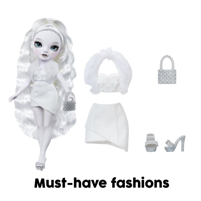 Rainbow High, Fashion Doll, Natasha Zima, 11‚Äù Gray Scale White