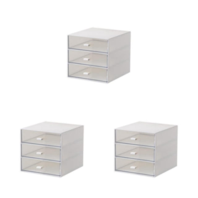 Wosthever Caja de almacenamiento para ocasiones aplicables, organizador para papelería, cajón de plástico, organizador de almacenamiento, Type1 NO1