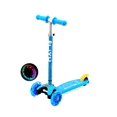 thumbnail image 2 of LIYU Trois Roues Enfants Micro Kick Scooter pour les Tout-Petits, LED Roues Lumineuses, Réglable en T-Bar avec Finition Anodisée, BLUE, 2 of 4