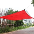 thumbnail image 2 of Nuevo toldo rectangular para jardín, exterior, patio, color arena, 4,5 x 5 m (rojo), 2 of 4