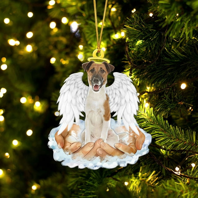 Xihbxyly Colgante de Perro Alado, Adorno para Árbol de Navidad, Adorno Navideño Único, Accesorio de Decoración para El Hogar, Regalo Perfecto para Familiares y Amigos, Ideal para Navidad y Año Nuevo,