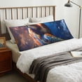 thumbnail image 5 of KLL Ultra Soft Microfiber Body Pillow Cover/Pillowcases 20"x54" with Hidden Zipper Closure-Night Sky Turtle, 5 of 5