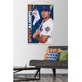 thumbnail image 2 of MLB New York Mets - Pete Alonso 19 Wall Poster with Wooden Magnetic Frame, 22.375" x 34", 2 of 5