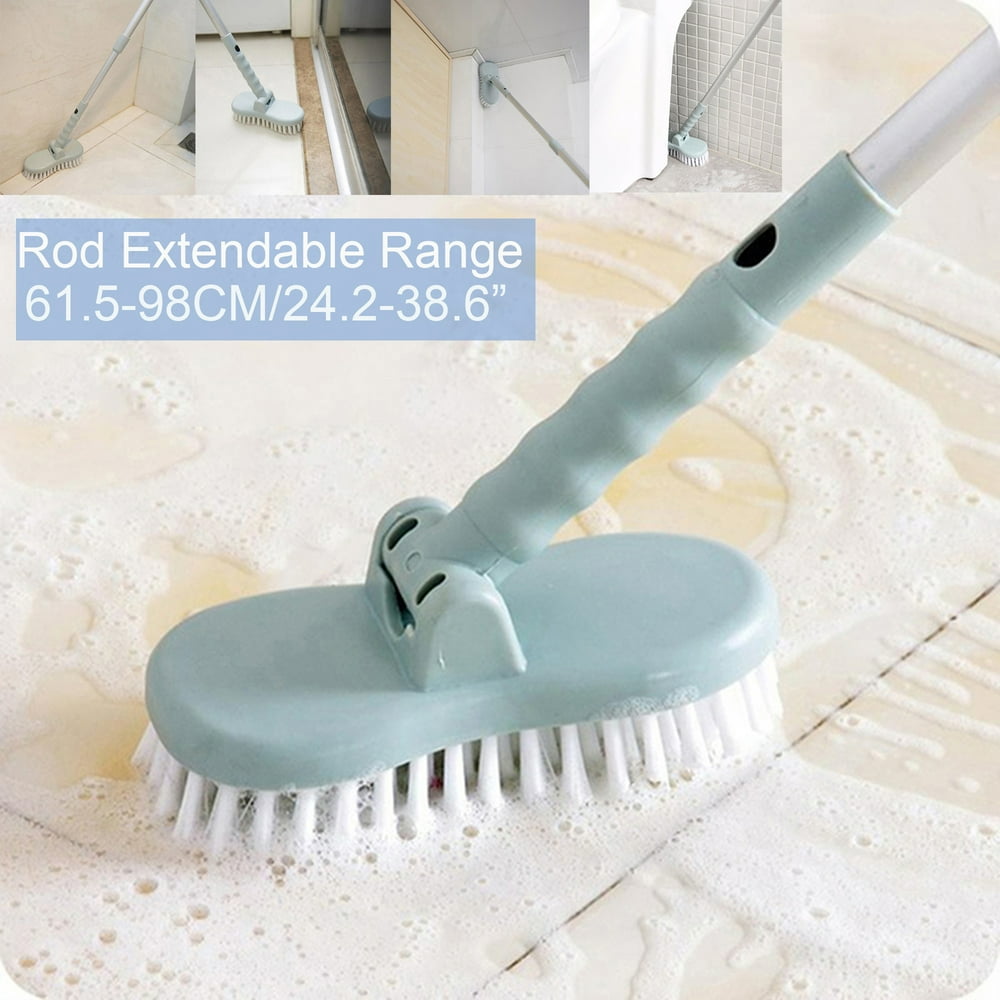 Adjustable Floor Scrub Brush Extendable Handle Broom Floor Scrub Brush
