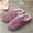 Purple, variant on Jacquard Suede Soft Bottom Cotton Slipper ,Indoor Anti-slip Casual Shoes, Soft Bottom Home Slippers Indoor Non-Slip Comfortable Couple Slipper for Men and Women