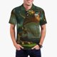 thumbnail image 1 of Balery Intellectual Frog Pond Camisa Polo de Hombre con Estampado, de Manga Corta y Tejido Medio, Camisa Tipo Golf Polo-Medium, 1 of 6