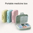 thumbnail image 4 of Piwvid Pill Case 3 Removable Compartments Pill Box, Day Pill Organizer/3 Times a Day Travel Pill Organizer for Pocket or Purse Storage Vitamin, Fish Oil or Medicine, 4 of 9