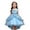 Light Blue, variant on CPNG Girls' Vibrant Sleeveless Embellished Lace & Tulle High-Low Flower Girl Dress – Elegant Bodice with Intricate Embroidery, Flowy Ball Gown Skirt for Weddings, Birthday Parties