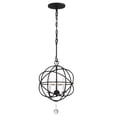 thumbnail image 6 of Crystorama Lighting - Solaris - Three Light Chandelier in Minimalist Style -, 6 of 7