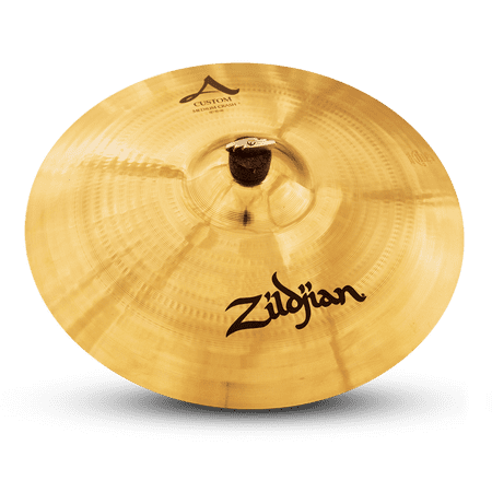 Zildjian 20828 18" Custom Medium Crash Drumset Cymbal W/ Mid - High Pitch New