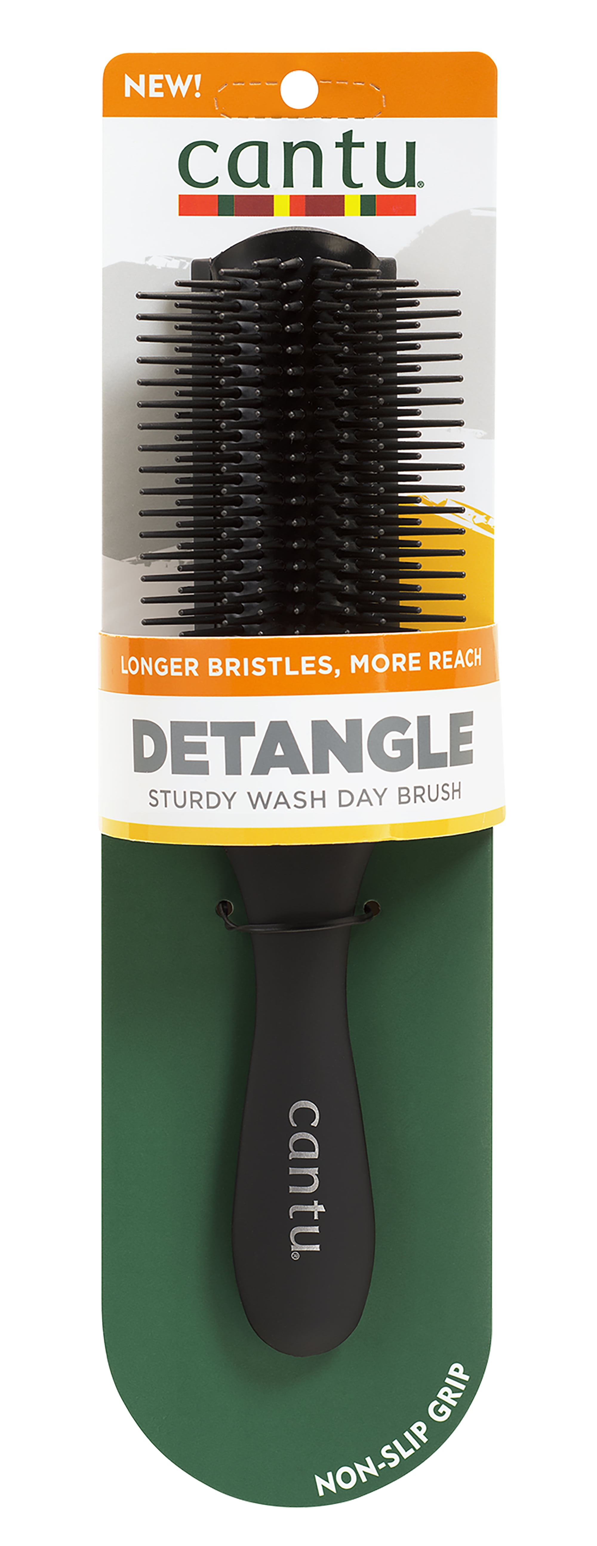 Cantu Detangle Wash Day Hair Brush, Perfect for Thick & Curly Hair