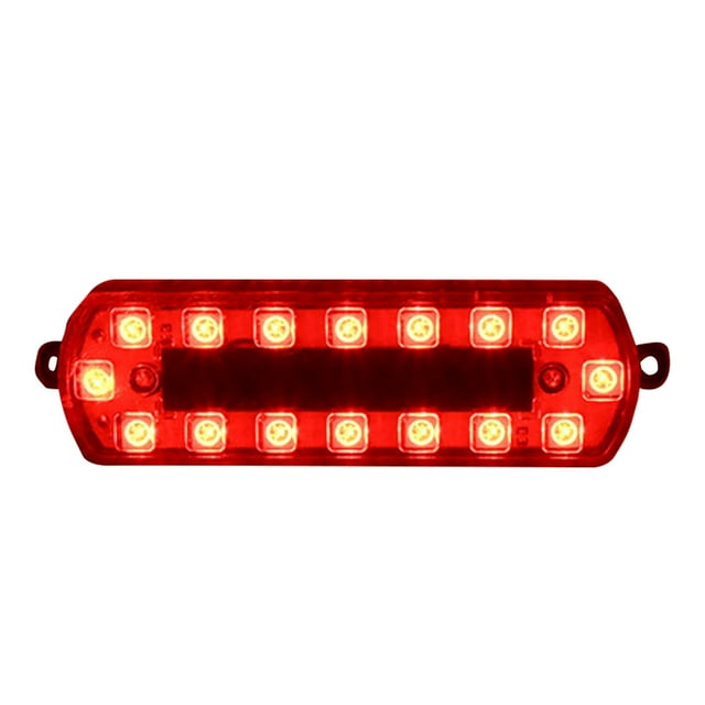 6 - LED Mounted LED Emergency Strobe Flashing Grille Lights - Universal for Vehicles