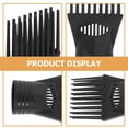 thumbnail image 3 of 10Pcs Hair Dryer Nozzle Replacement for Daily Use Lightweight Plastic Black, 3 of 9