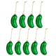 thumbnail image 2 of Xihbxyly Adorno Navideño de Pepinillos, Vidrio de Borosilicato Artesanal, 9 Pepinos Decorativos, Recuerdo Navideño Tradicional, Idea de Regalo Especial, Tradición Familiar, Caja de Regalo Incluida., 2 of 7