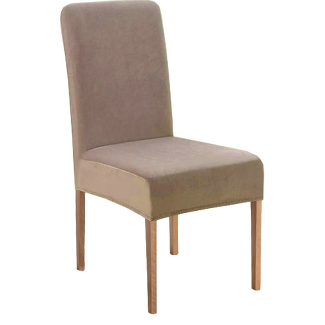 kurtrusly 4pack/lot Breathable And Soft Chair Covers Provide Comfort And Protection Wide Application Polyester tan