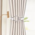 thumbnail image 5 of Magnetic Curtain Tiebacks- Upgrade 2025 with a Thicker Twist Rope and Strong Magnet Tieback Window Treatment Holdbacks Draperies Holders Decorative Drape Handmade Curtain Tie Back for Home Office, 5 of 6