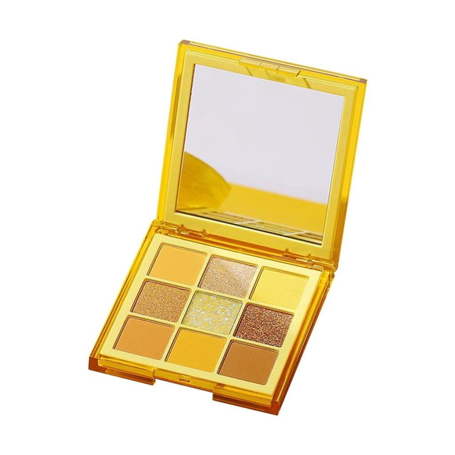 9 colores Blendable Pro paleta de sombra de ojos maquillaje Amarillo Yuyangstore Paleta de sombras de ojos mate