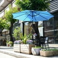 thumbnail image 5 of Villacera 9FT Outdoor Patio Umbrella Shade with Auto Tilt, Blue, 5 of 8