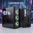 thumbnail image 3 of STGAubron Gaming PC Computer Desktop,Ryzen 5 3400G up to 4.2GHz,16G DDR4,512G SSD,WiFi 6 & BT 5.2,RGB Fan x4,Windows 11 Home, 3 of 5