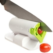 Kitchen Iq Veggie Slicer, Food Prep Gadget for Cherry Tomatoes Grapes Fruit, Dishwasher Safe Plastic